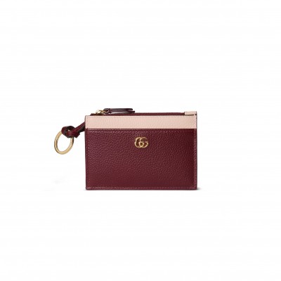 GUCCI GG MARMONT ZIP KEY POUCH 837966 (12*8.5cm)